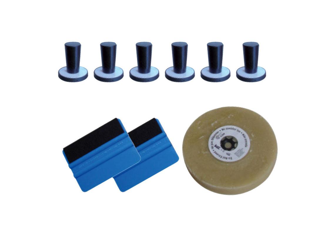 SETTER KIT 2 SCRAPERS + 6 MAGNETS + 1 SOW WHEEL